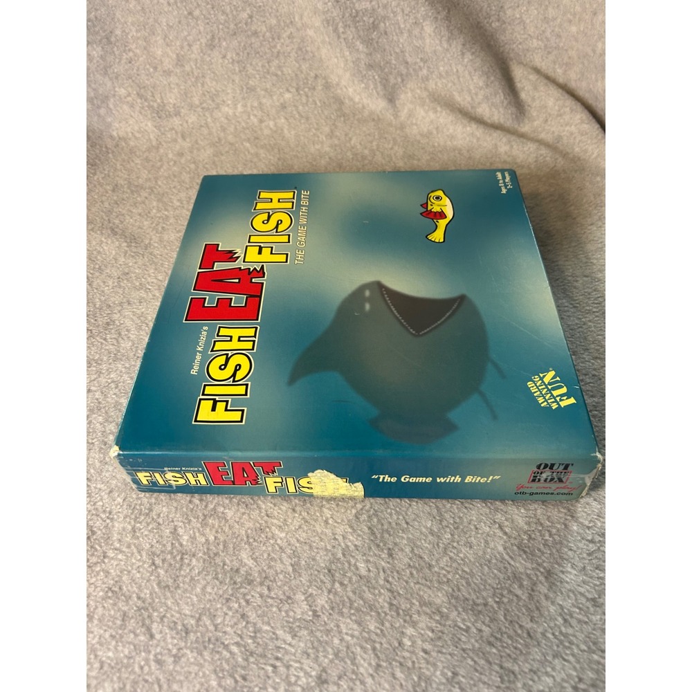 Fish‎ Eat Fish Board Game Reiner Knizia Out of the Box 2003 Strategy Game 4321